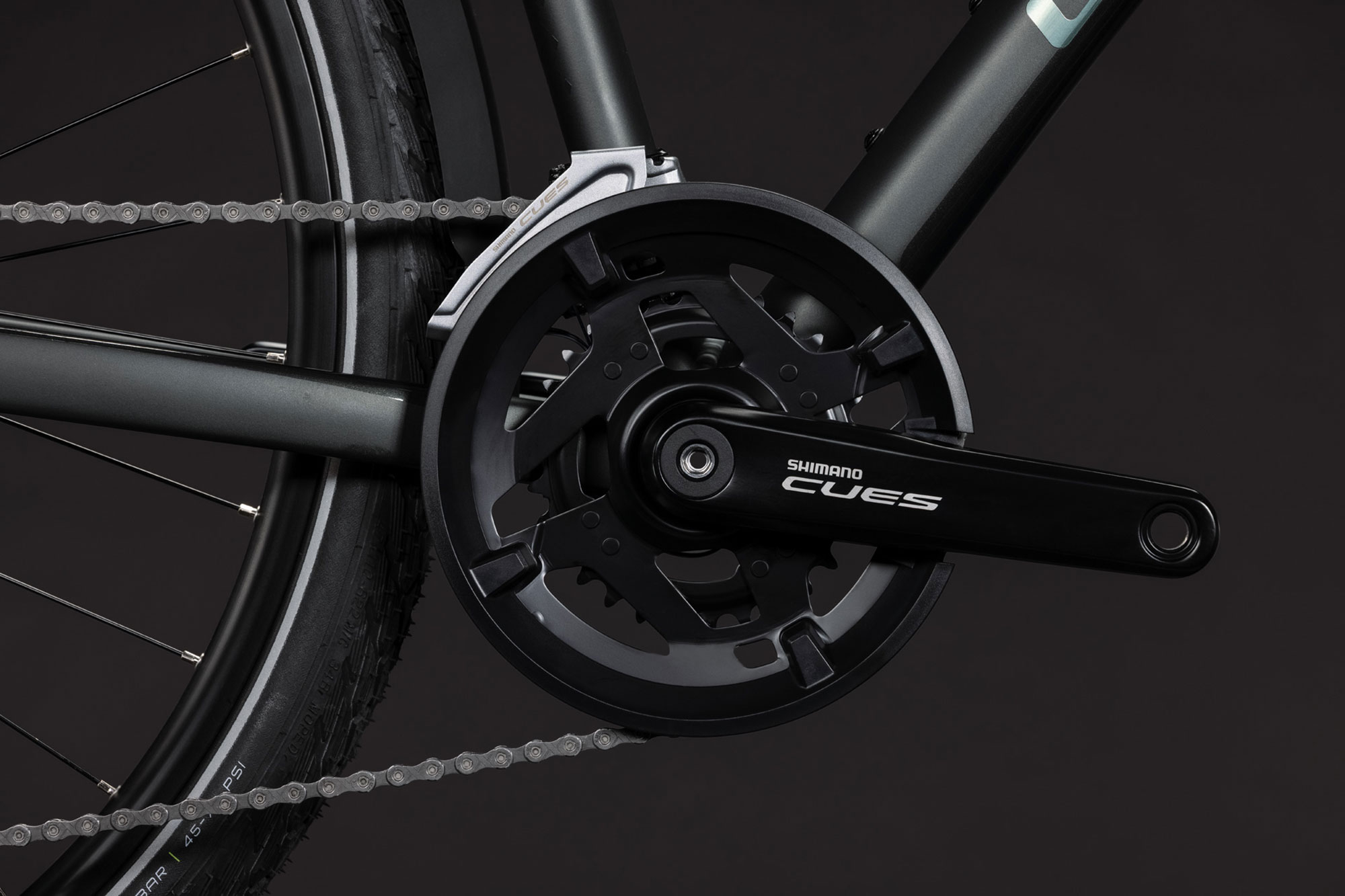 Cube Kathmandu ONE Trapez 2027 54 cm | blackforest´n´chrome