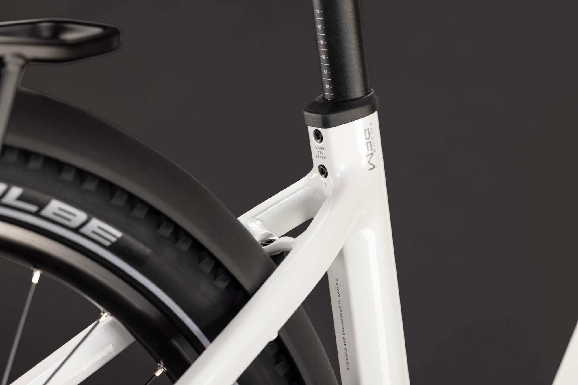 Cube Nuride Hybrid Performance 720 Wave 2027 58 cm | metallicwhite´n´grey