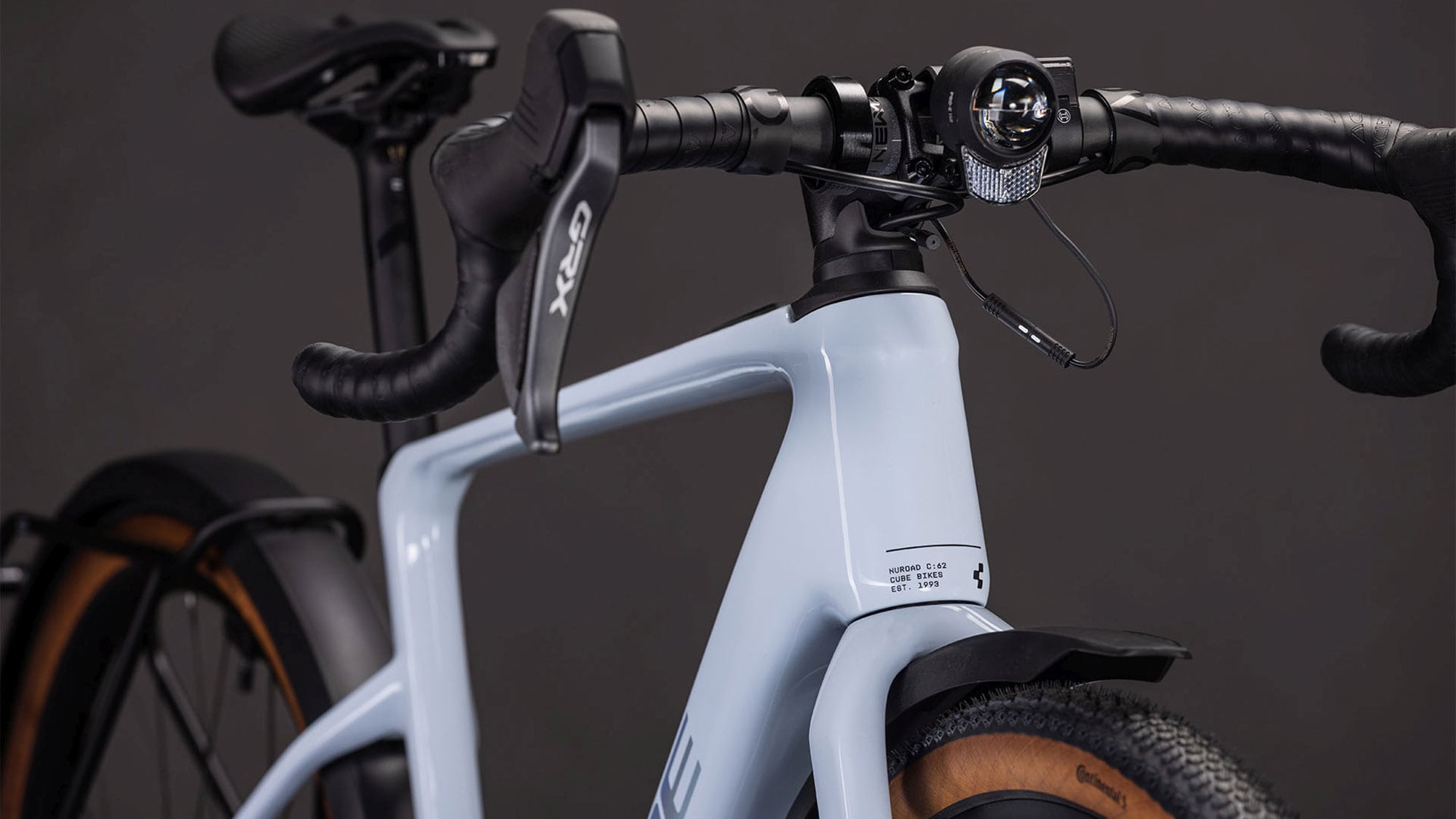 Cube Nuroad Hybrid C:62 SLX 400X FE 2026 XS | iceblue´n´prism