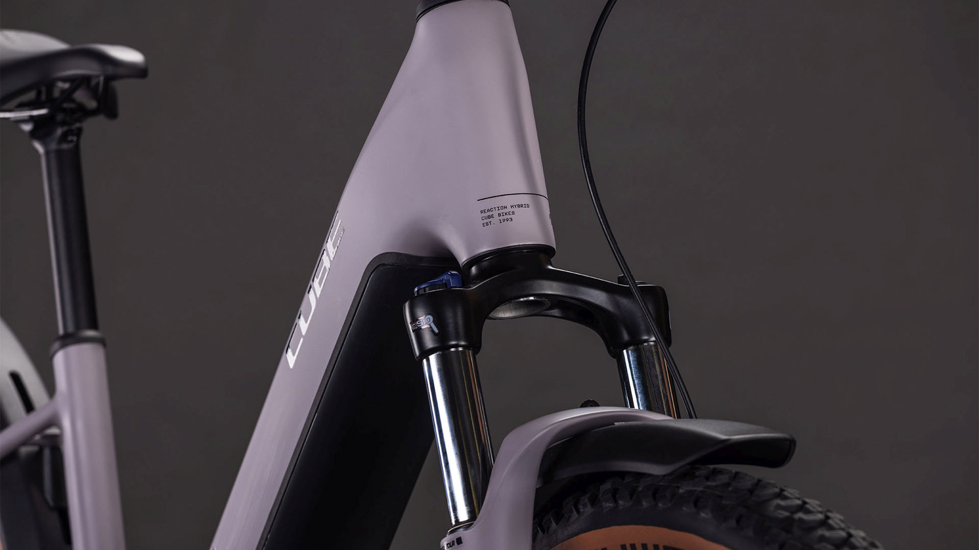 Cube Reaction Hybrid Performance 600 FE 27.5 Wave 2026 L | plumgrey´n´black