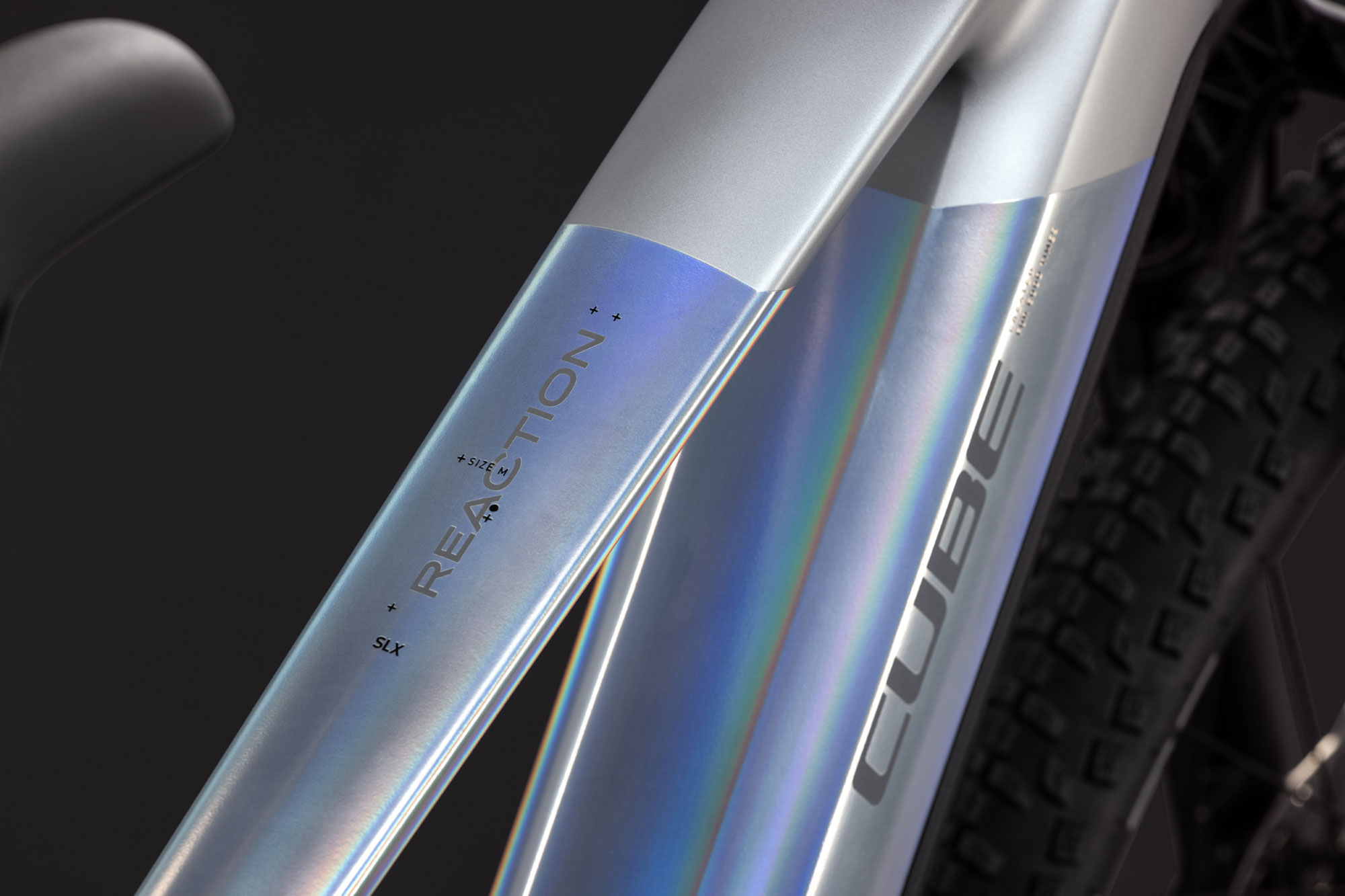 Cube Reaction Hybrid SLX 800 2027 L | platinum´n´reflex