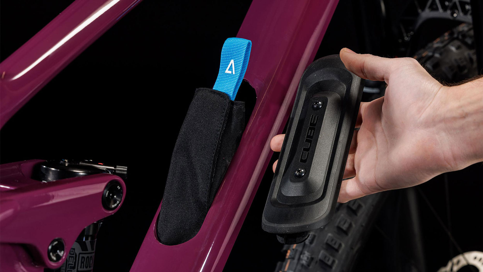 Cube Stereo ONE44 C:68X SLX S | wine´n´grey