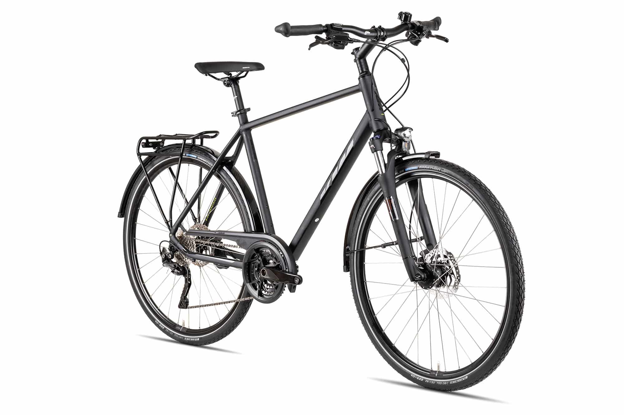 KTM VALENCIA STREET 56 cm | metallic black matt/black lime