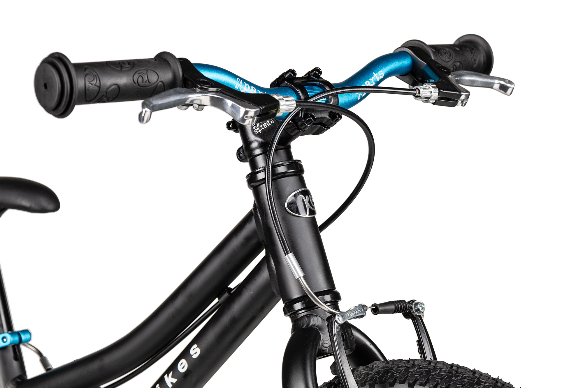 KUbikes 16S MTB 18 cm | schwarz/laser blue
