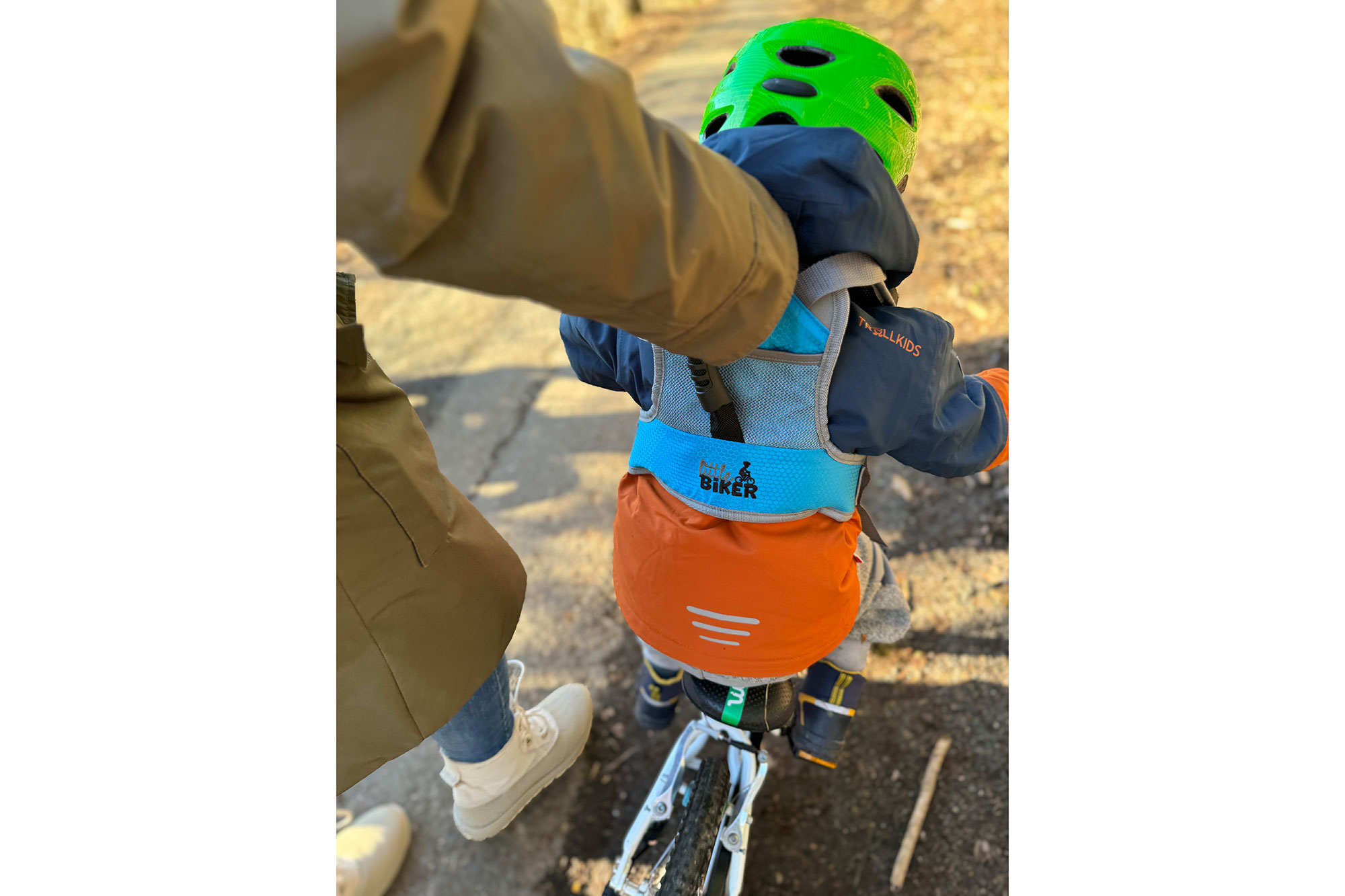 Little Biker Fahrradlernweste unisize | blue