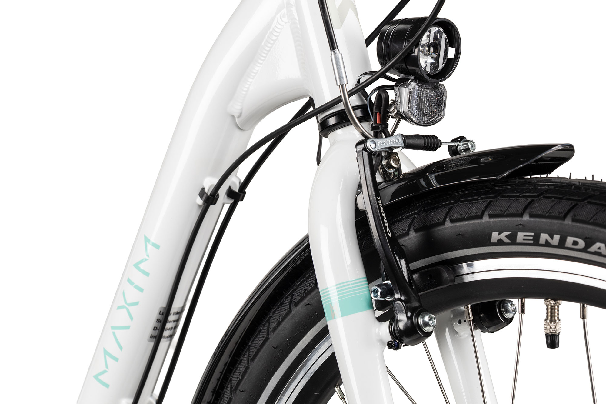 Maxim Malia 24 7 Wave 34 cm | shiny white/turquoise grey