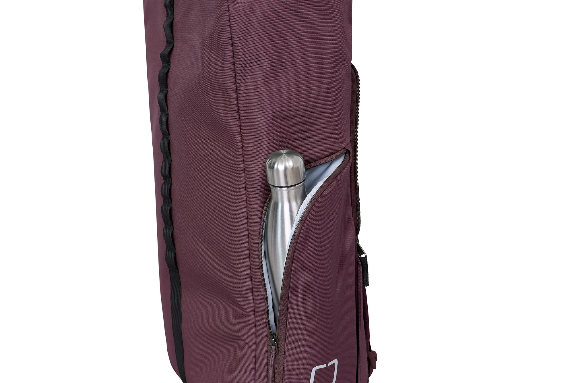 otinga Flip V3 Rucksack-Fahrradtasche aubergine rot