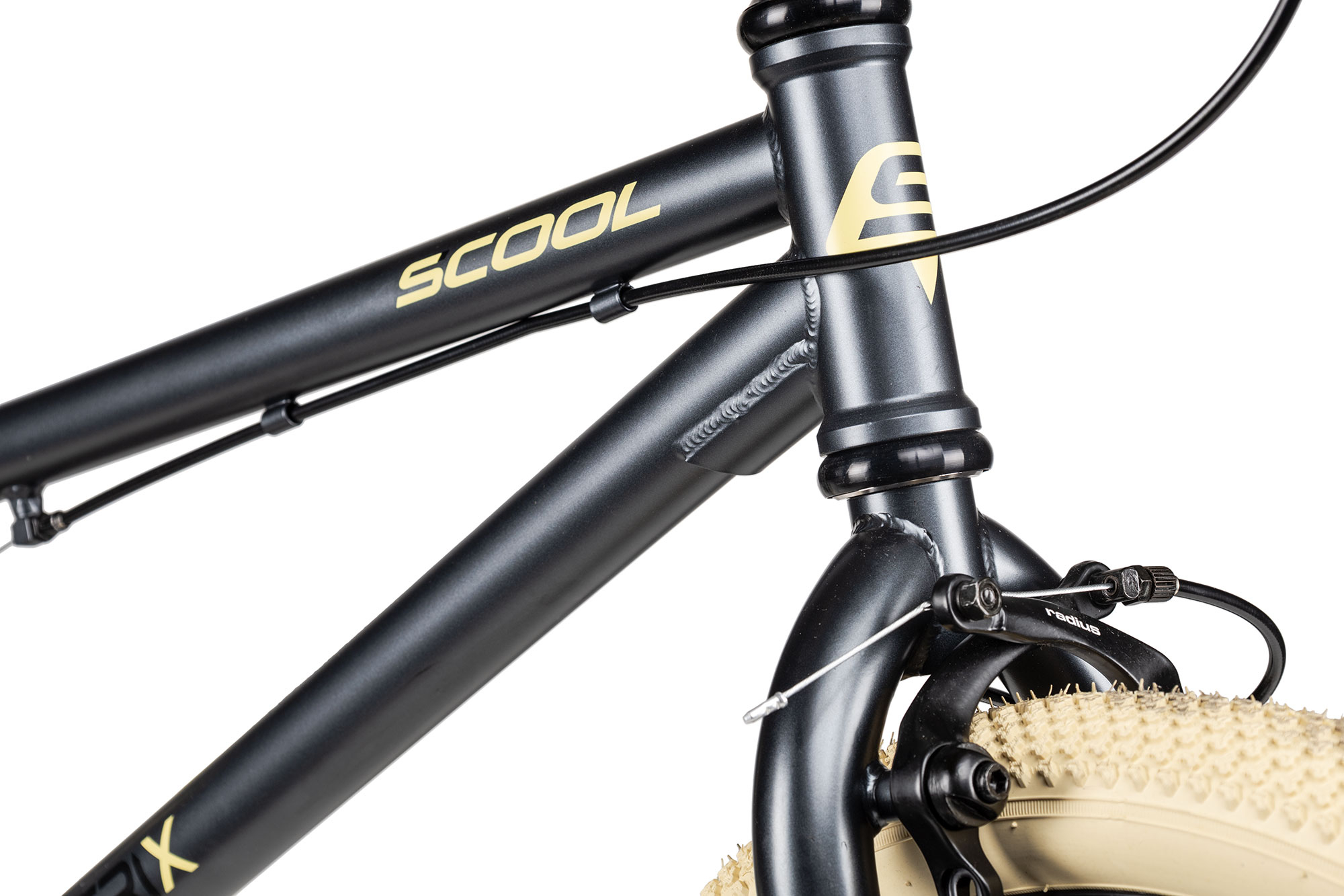 SCOOL XtriX 40-1S 25 cm | dark grey/beige | 20 Zoll