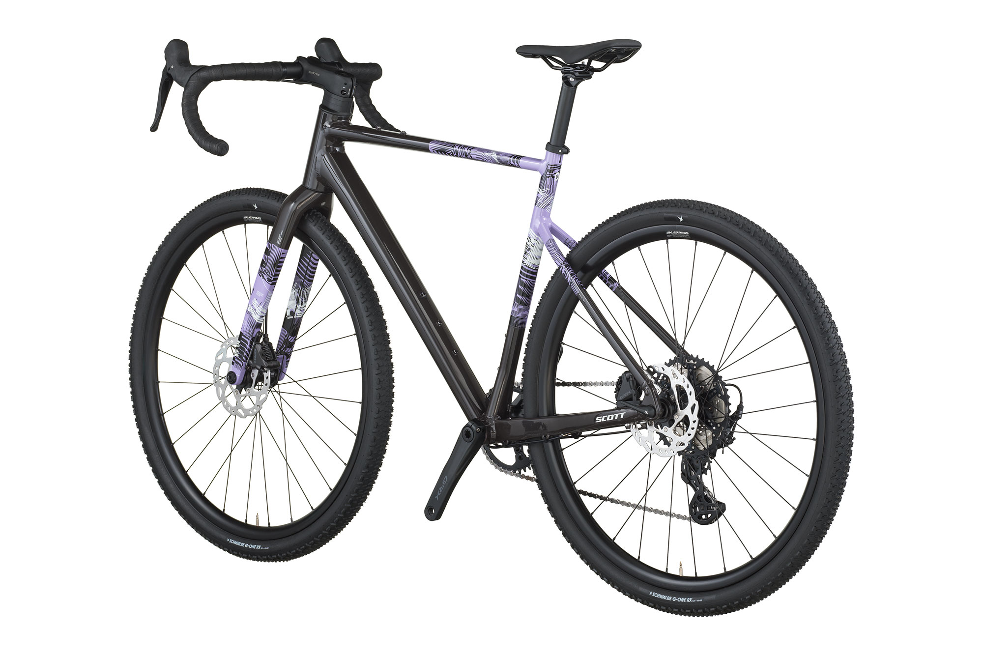 Scott Speedster Gravel 10 2026 XL | carbon black/tulip purple