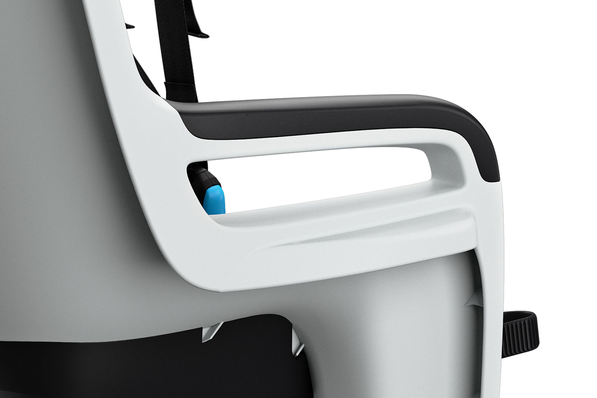Thule RideAlong II Kindersitz Gepäckträger light grey