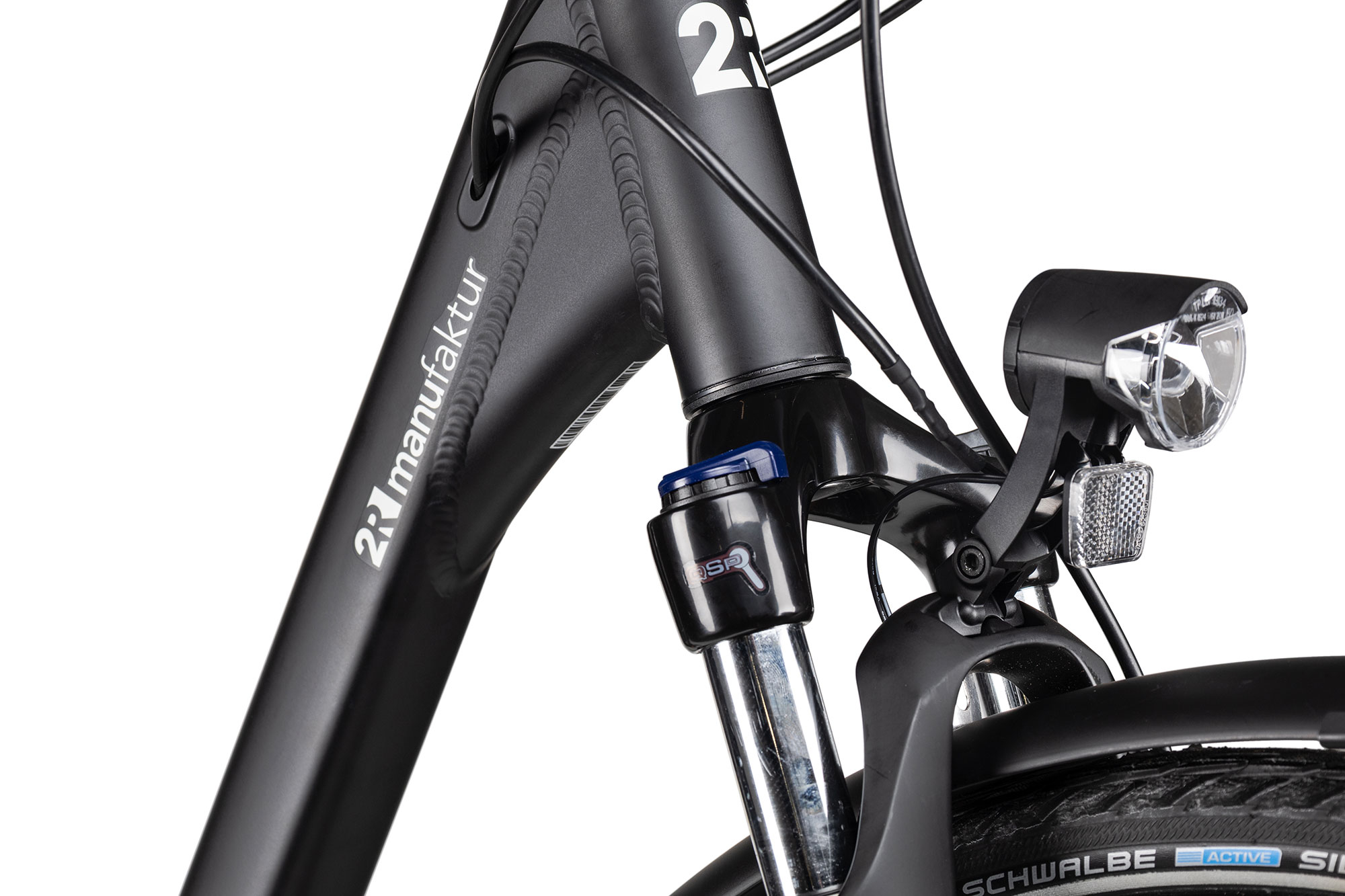 2R Manufaktur TRS FOUR Wave 46 cm | black matt/orange grey matt