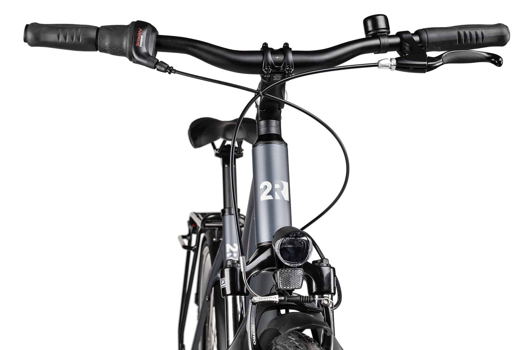 2R Manufaktur TRS NEX Trapez 56 cm | dark grey matt/grey black matt