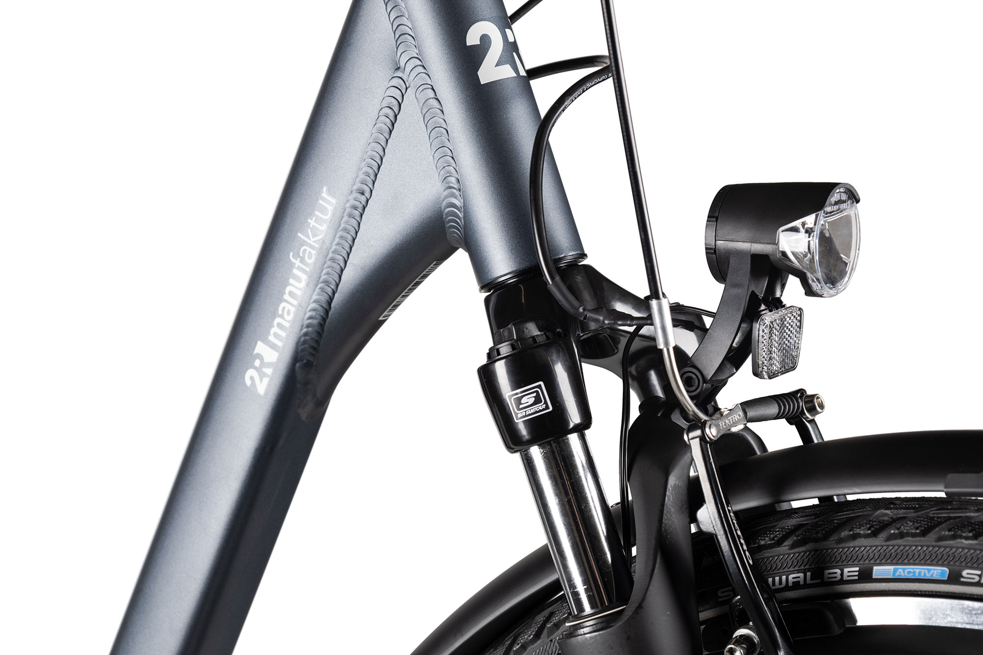2R Manufaktur TRS NEX Wave 56 cm | dark grey matt/grey black matt