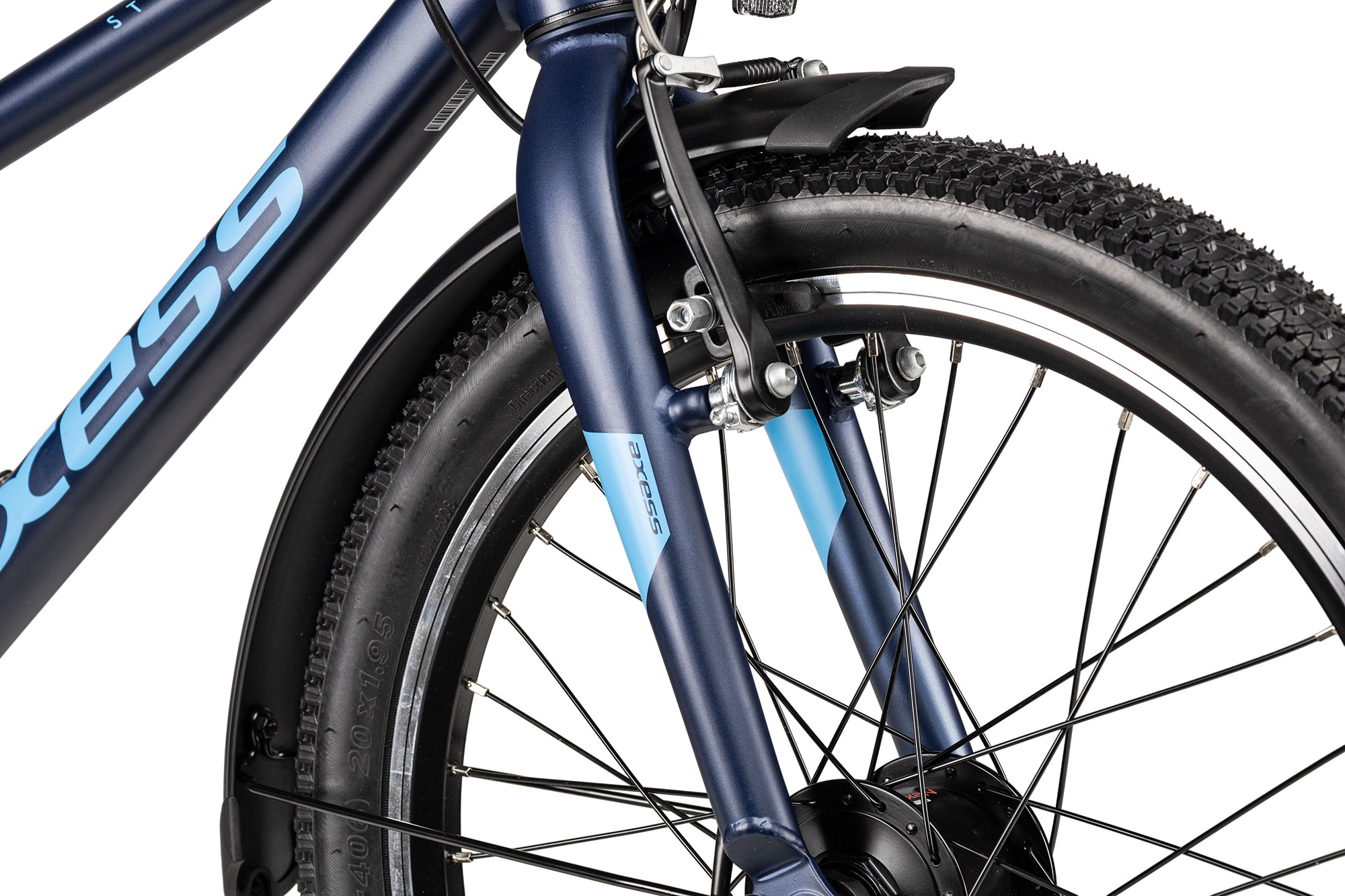 Axess Stipe 20 Street 25 cm | dark blue matt/blue red