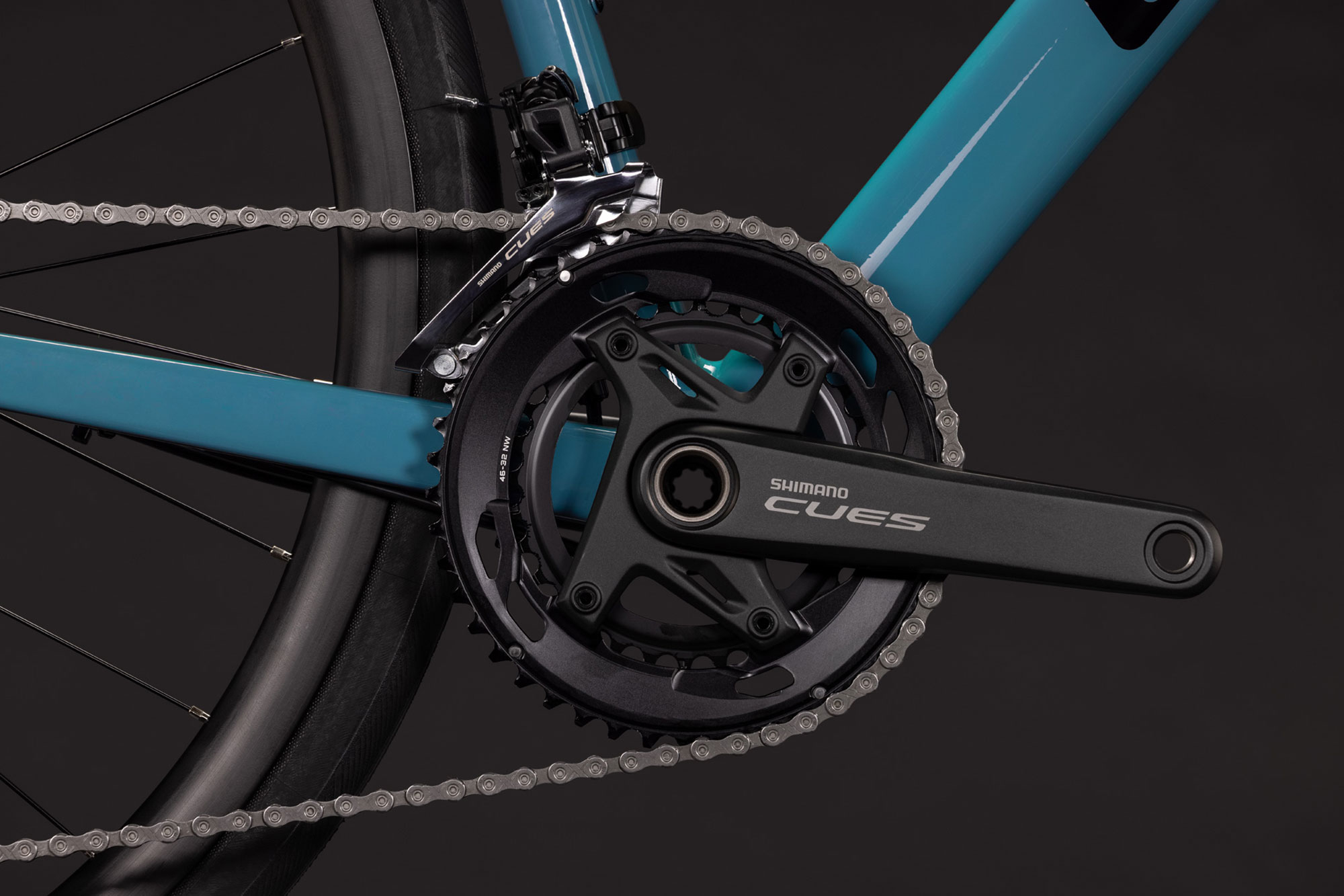 Cube Attain Pro 2027 58 cm | surfblue´n´black