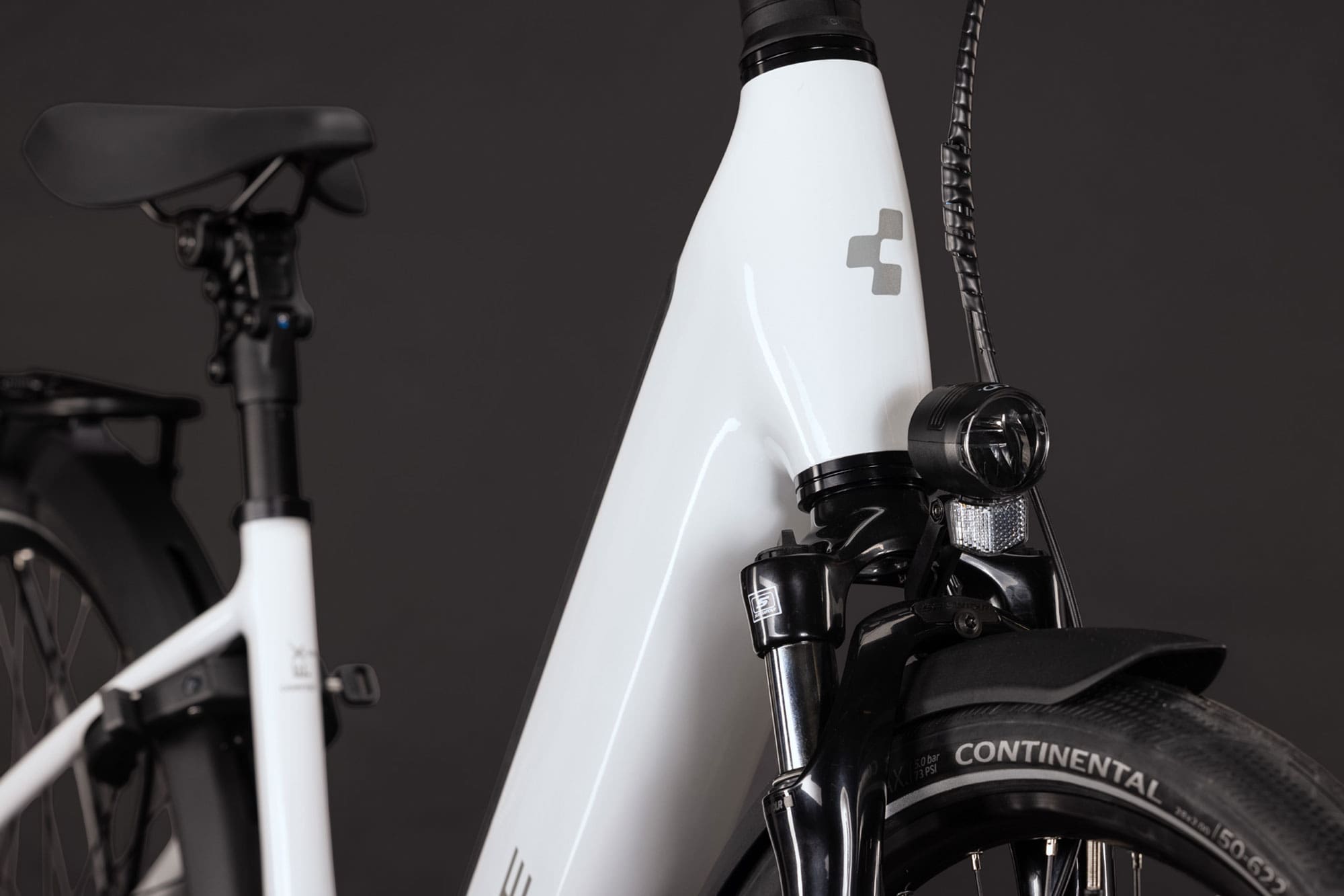 Cube Supreme RT Hybrid Comfort EX 600 2027 50 cm | metallicwhite´n´reflex