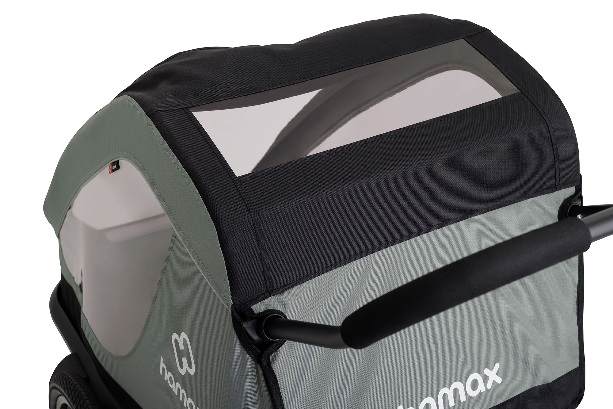 Hamax Traveller Kinderanhänger 2 Kinder | khaki