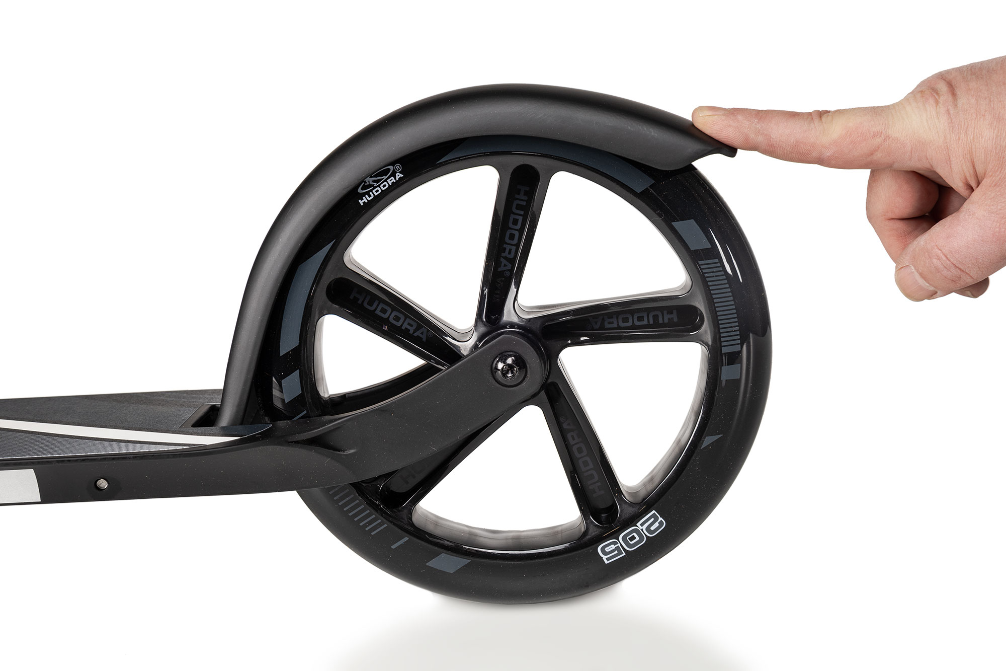 Hudora Big Wheel 205 Advanced schwarz anthrazit