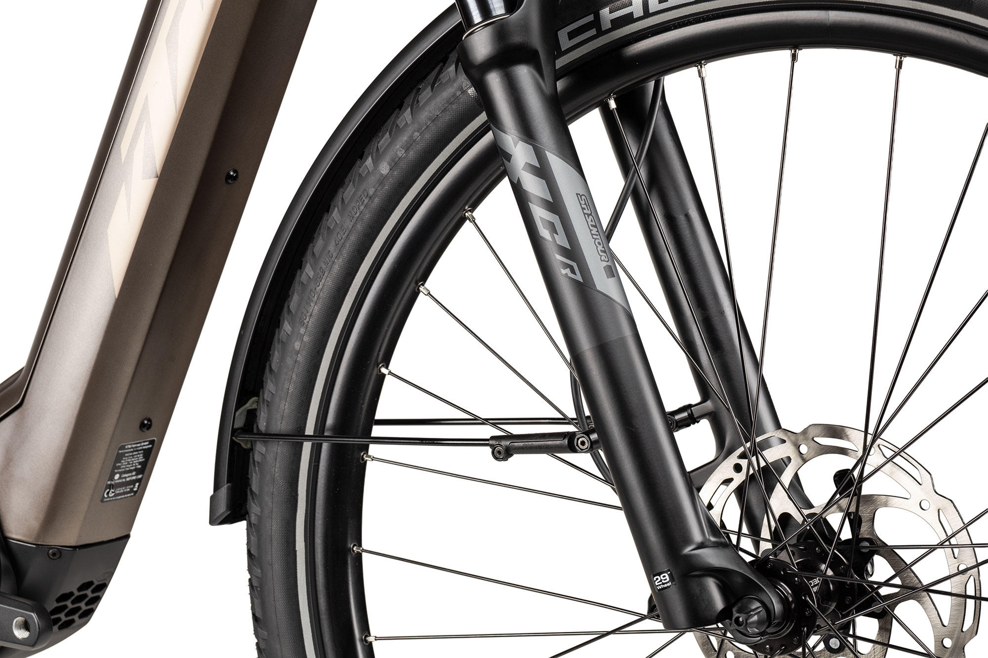 KTM MACINA GRAN 710 2025 46 cm | oak matt/champagne orange