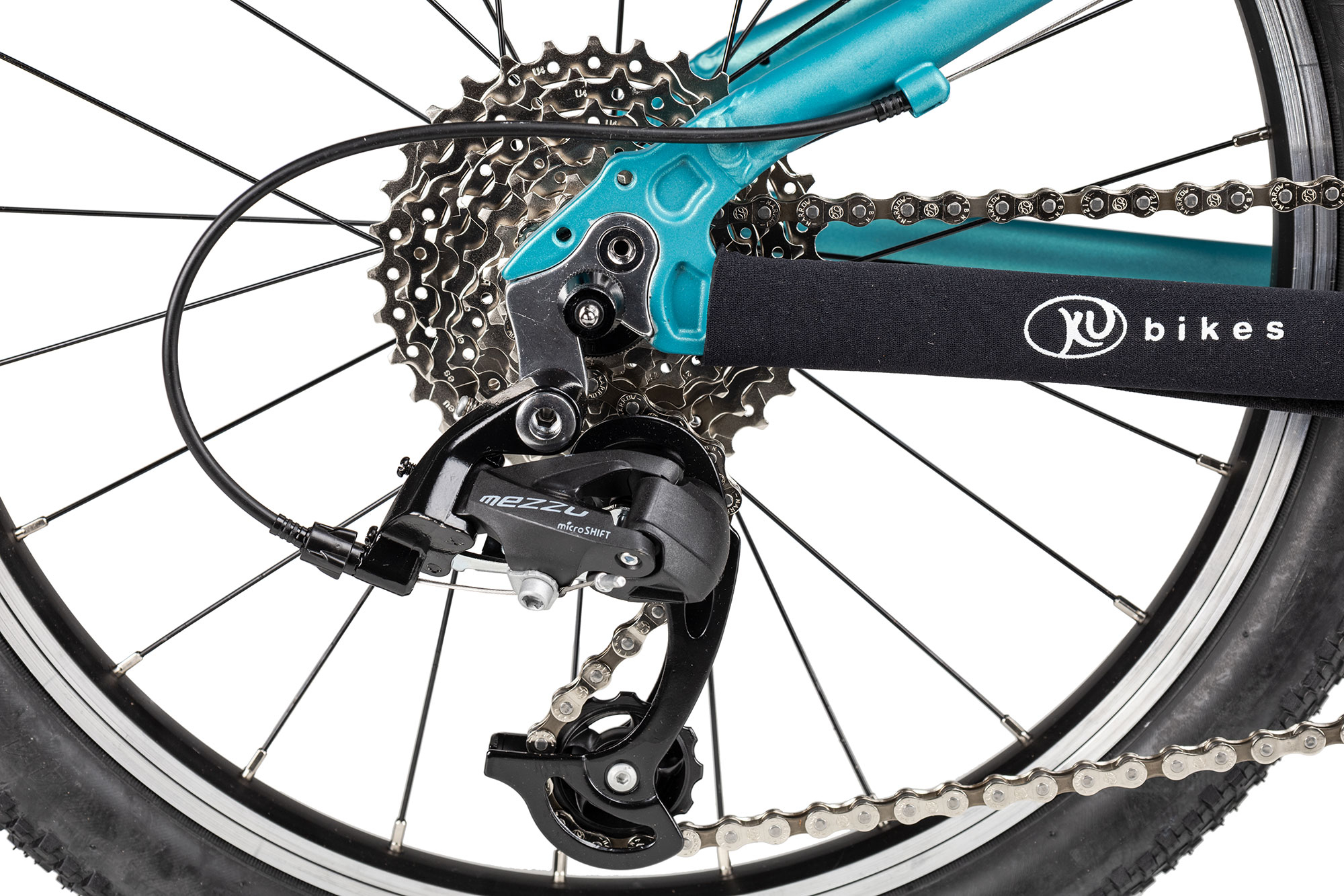 KUbikes 20 MTB 24 cm | türkis glitter