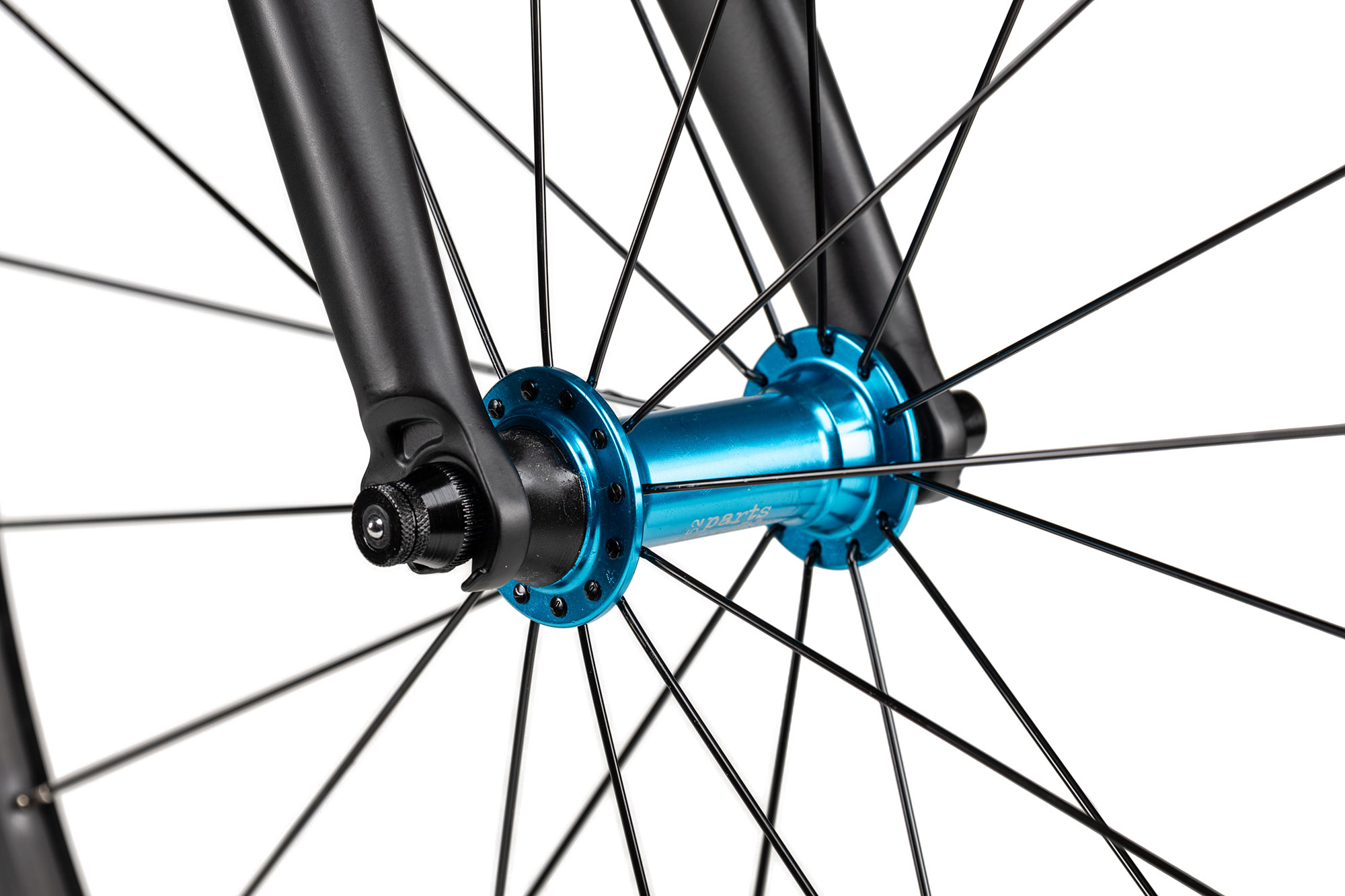 KUbikes 24 MTB 33 cm | schwarz/laser blue