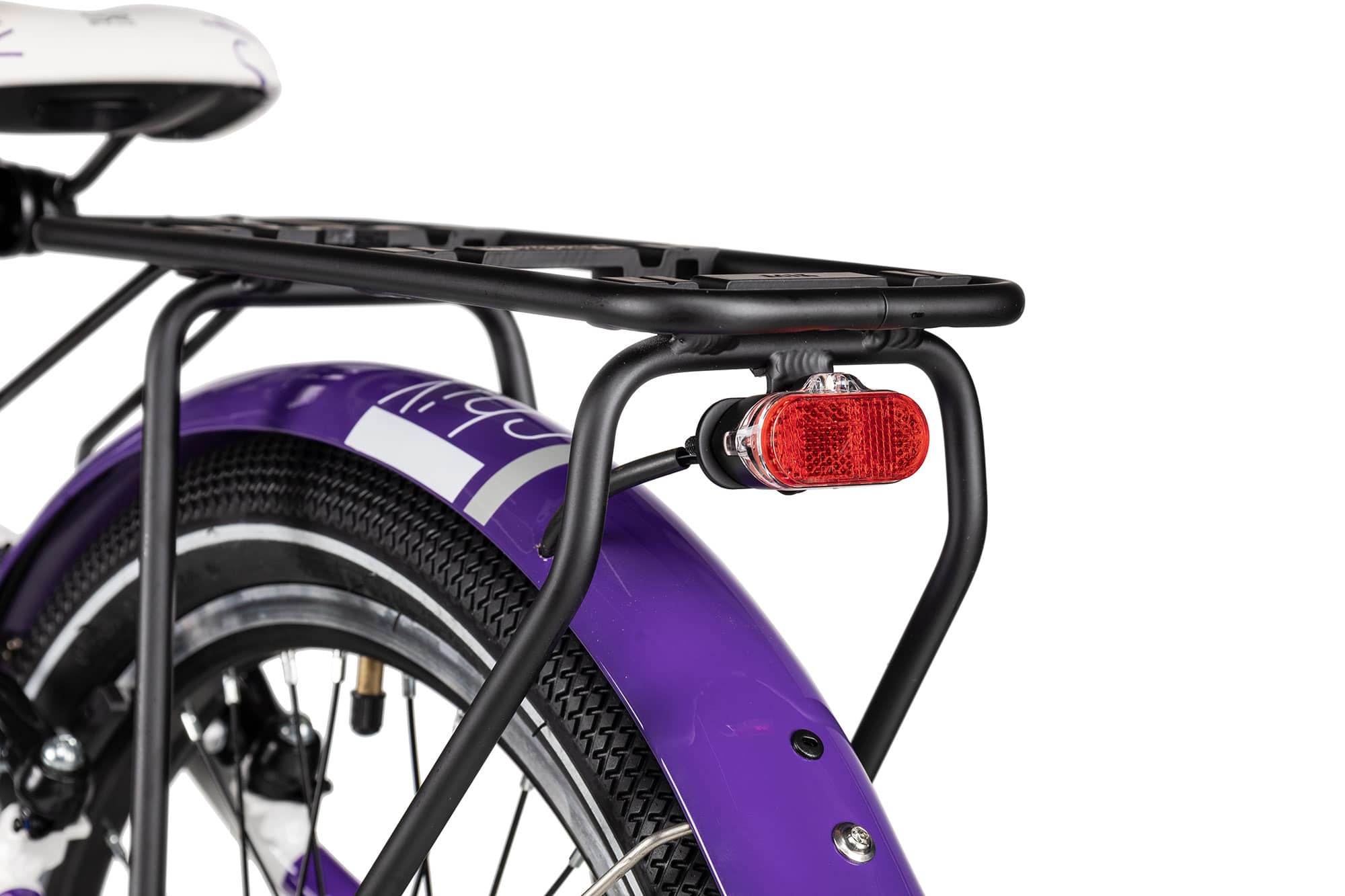 SCool chiX twin alloy 20-7 28 cm | white/violet | 20 Zoll