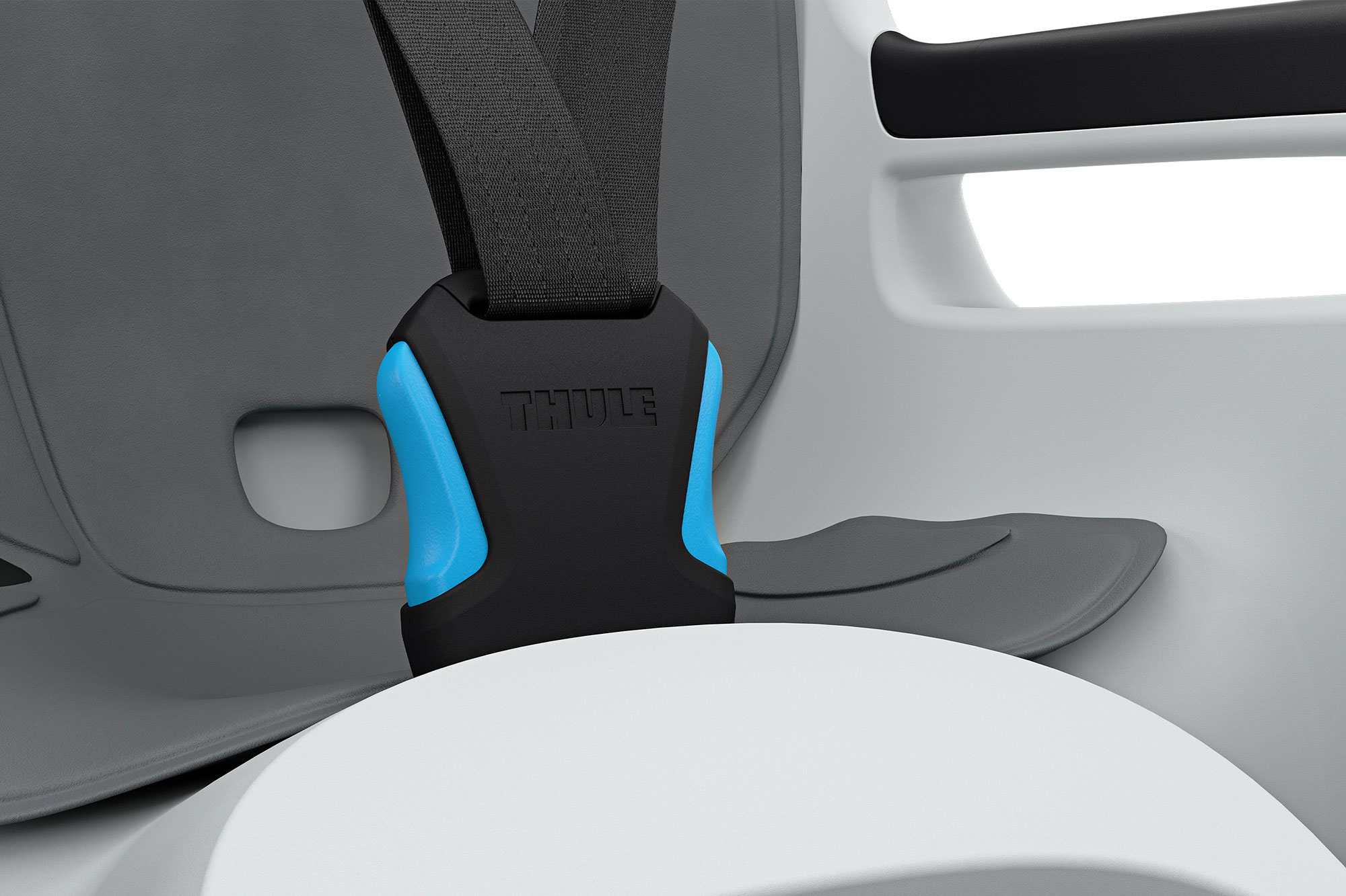 Thule RideAlong II Kindersitz Gepäckträger light grey