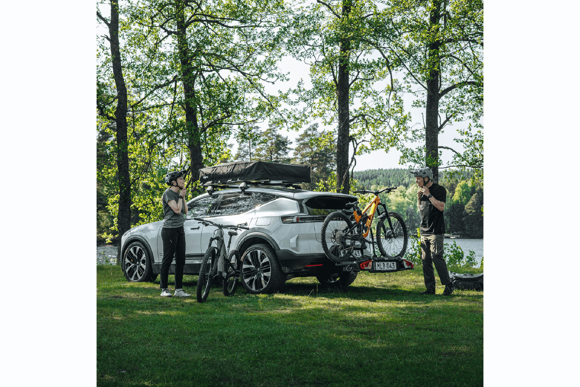 Thule VeloSpace 3 Fahrradträger schwarz | 2 Fahrräder