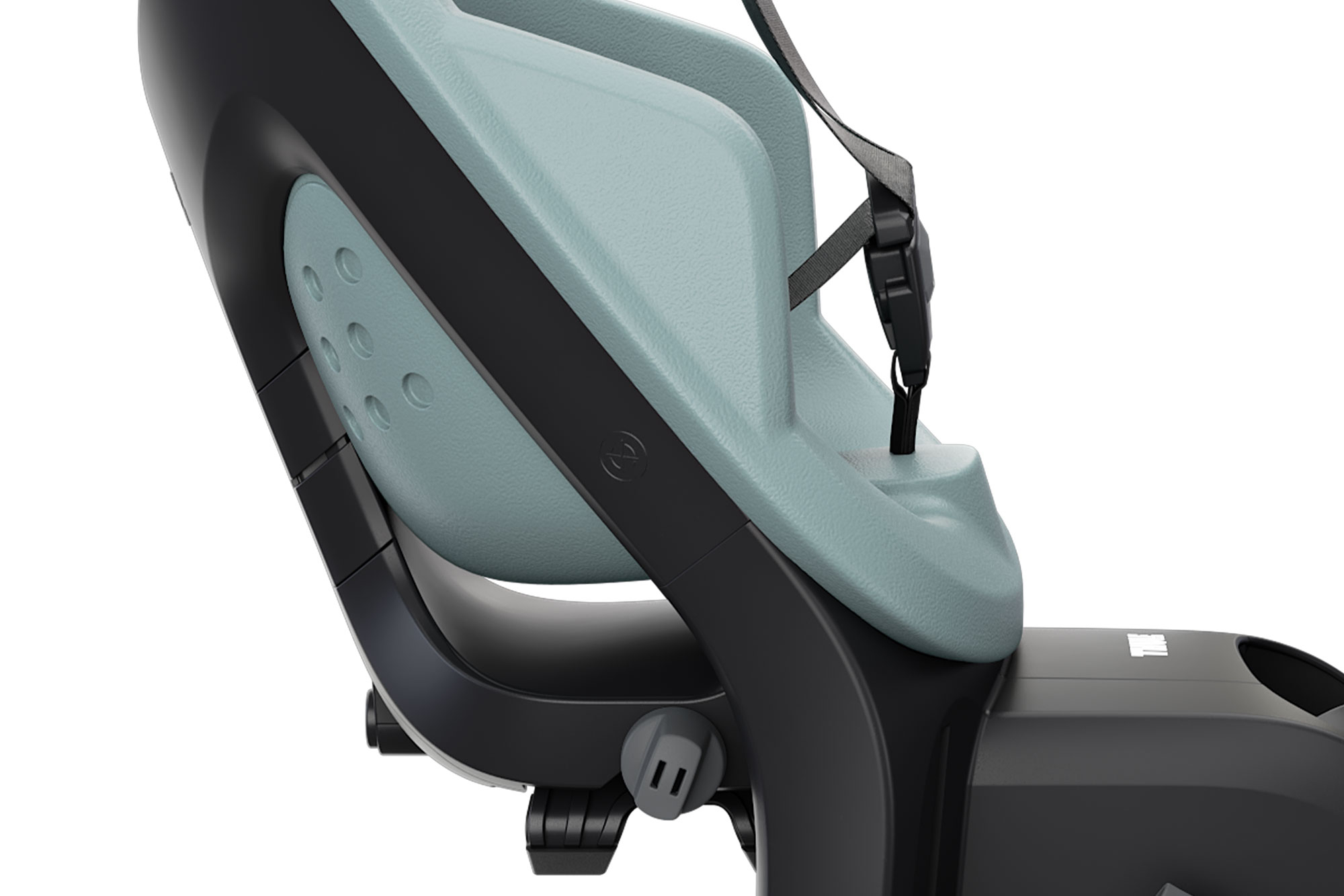 Thule Yepp Maxi 2 Kindersitz Gepäckträger mid blue